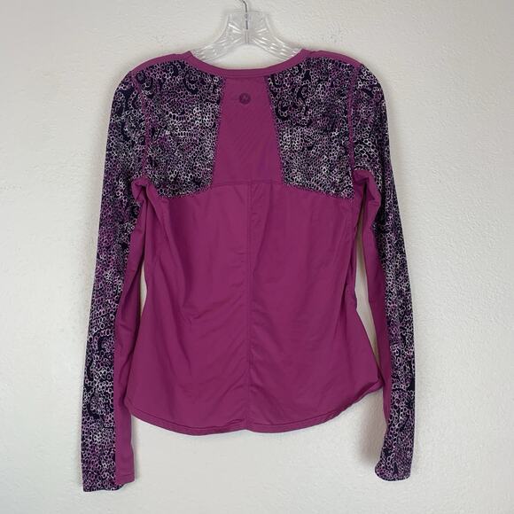 Marmot‎ Shirt Womens Small Baselayer Long Sleeve Gorpcore Outdoors Pink Adult S - Picture 5 of 11